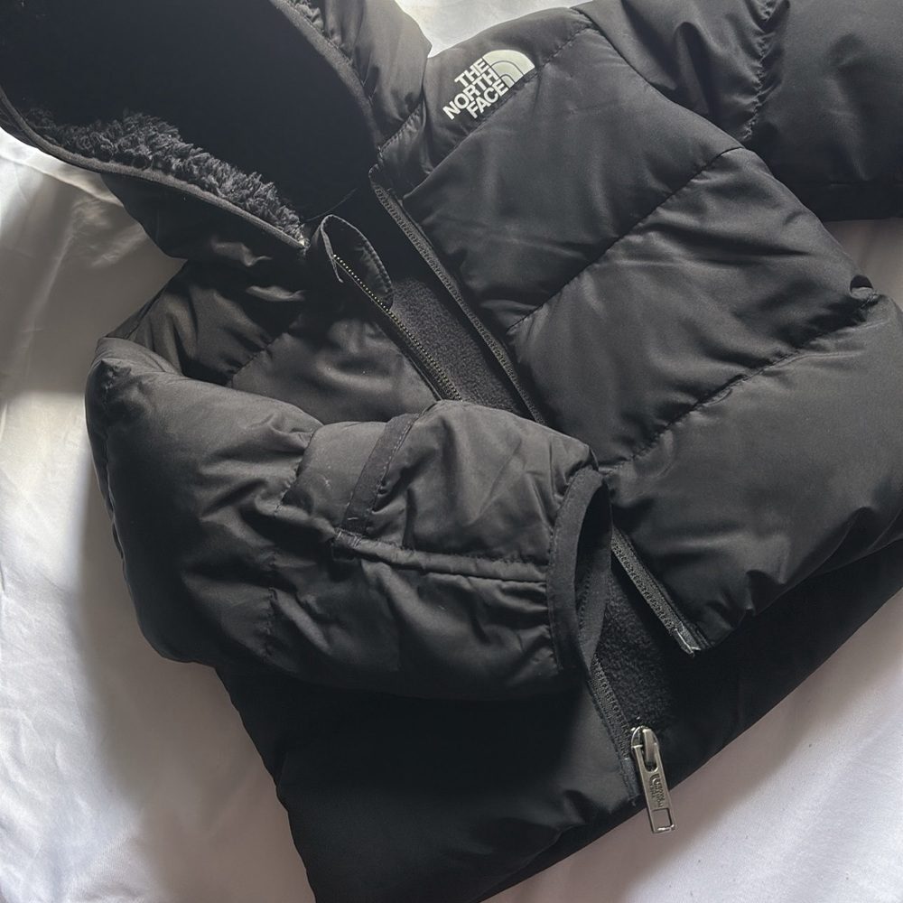 Black North Face coat